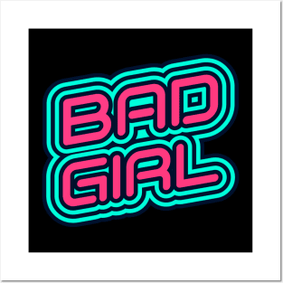 Bad Girl Baddie Posters and Art